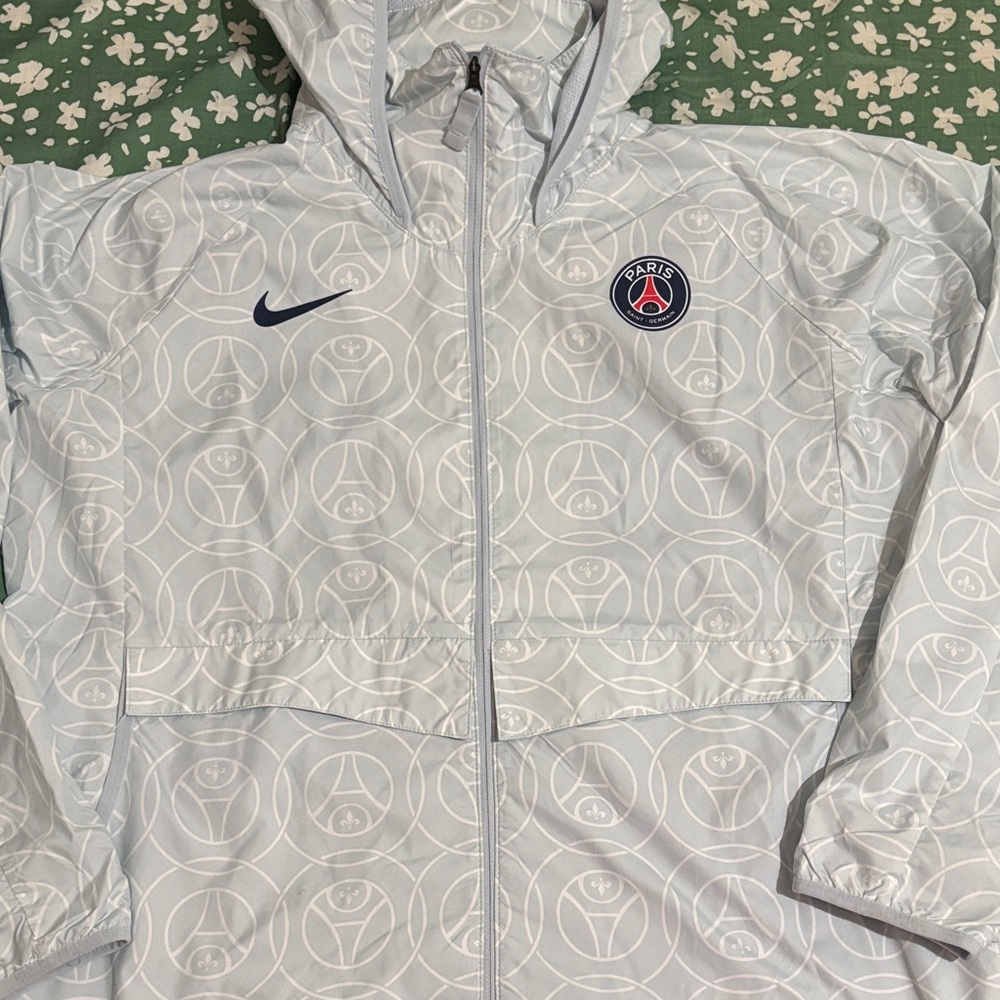 Nike PSG Light Blue Windbreaker